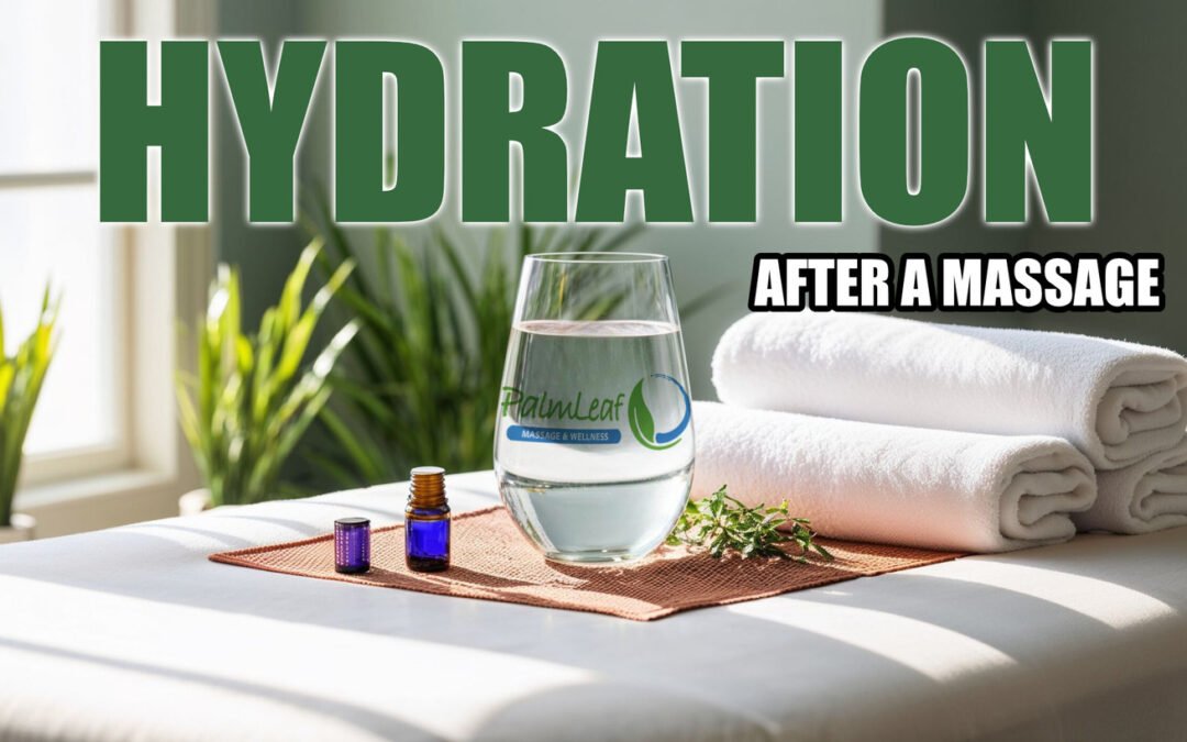 Benefits of Drinking Water After a Massage for Recovery