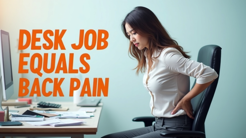 Desk Job=Pain