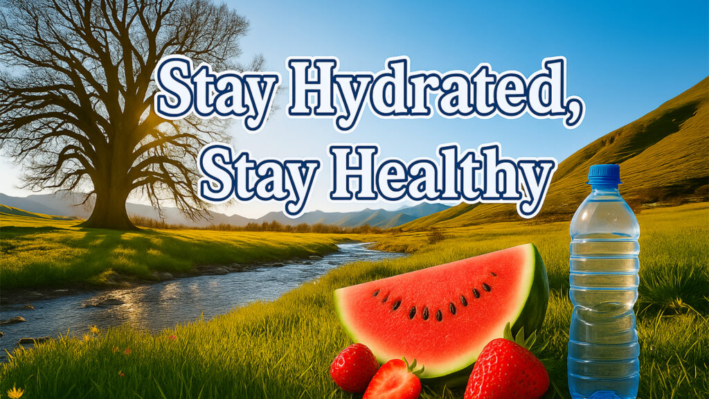 Stay Hydrated