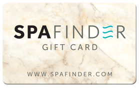 We accept SpaFinder Gift Cards