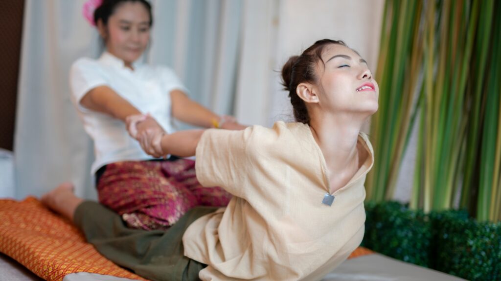 Thai Massage Stretching